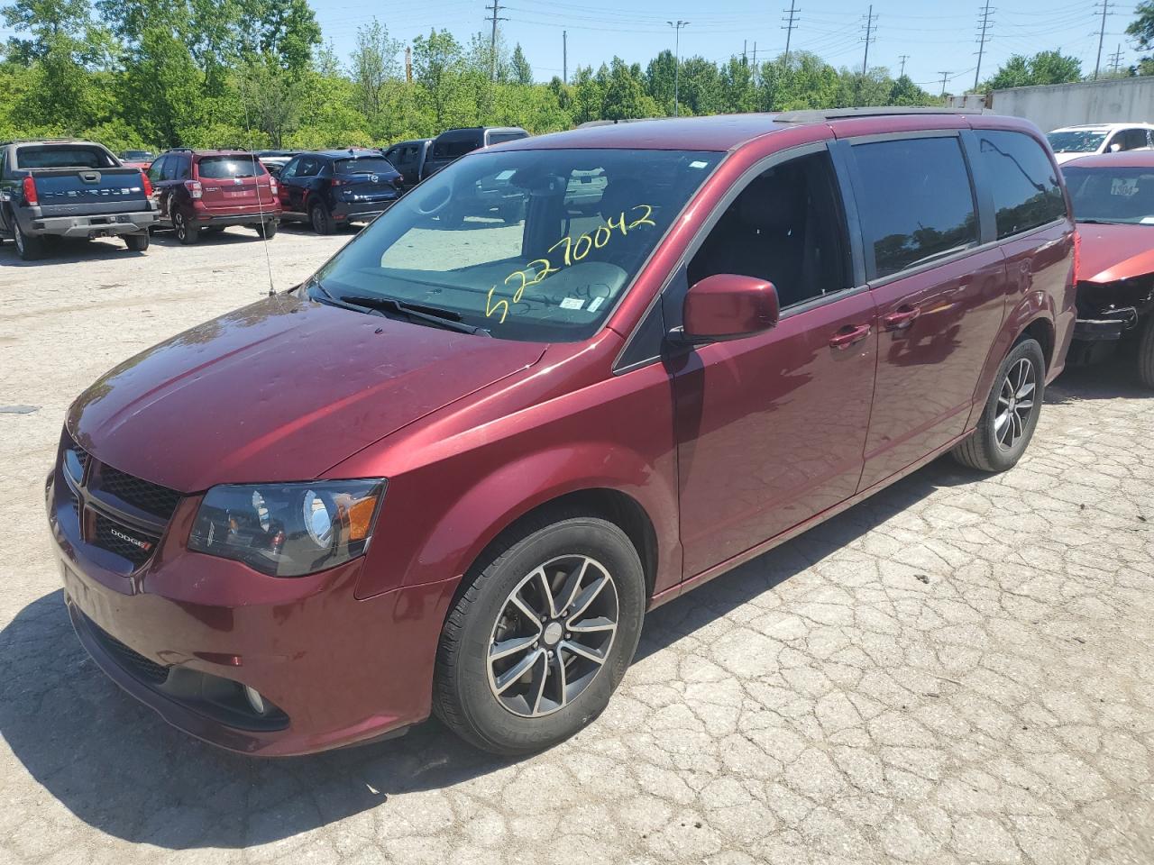 2018 Dodge Grand Caravan Gt VIN: 2C4RDGEG6JR331909 Lot: 52270024