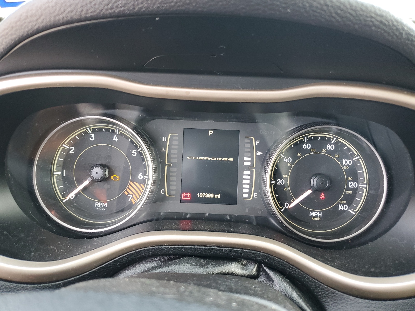 1C4PJLCB4EW262487 2014 Jeep Cherokee Latitude