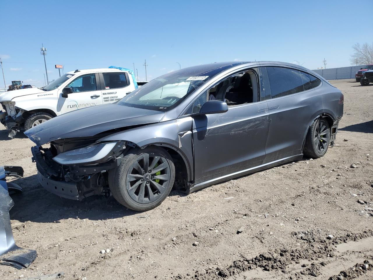 2019 Tesla Model X VIN: 5YJXCBE23KF161460 Lot: 81601113