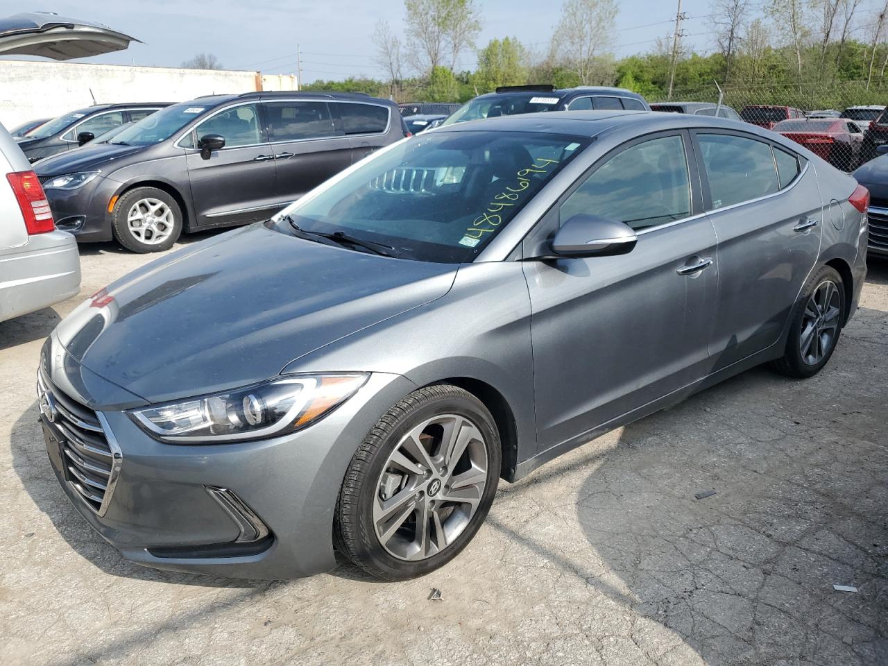 2017 Hyundai Elantra Se VIN: KMHD84LF8HU062182 Lot: 48486194