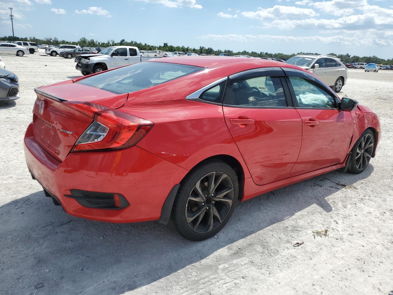 2019 Honda Civic Sport VIN: 2HGFC2F8XKH516621 Lot: 50382074