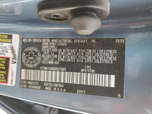 2009 TOYOTA VENZA 