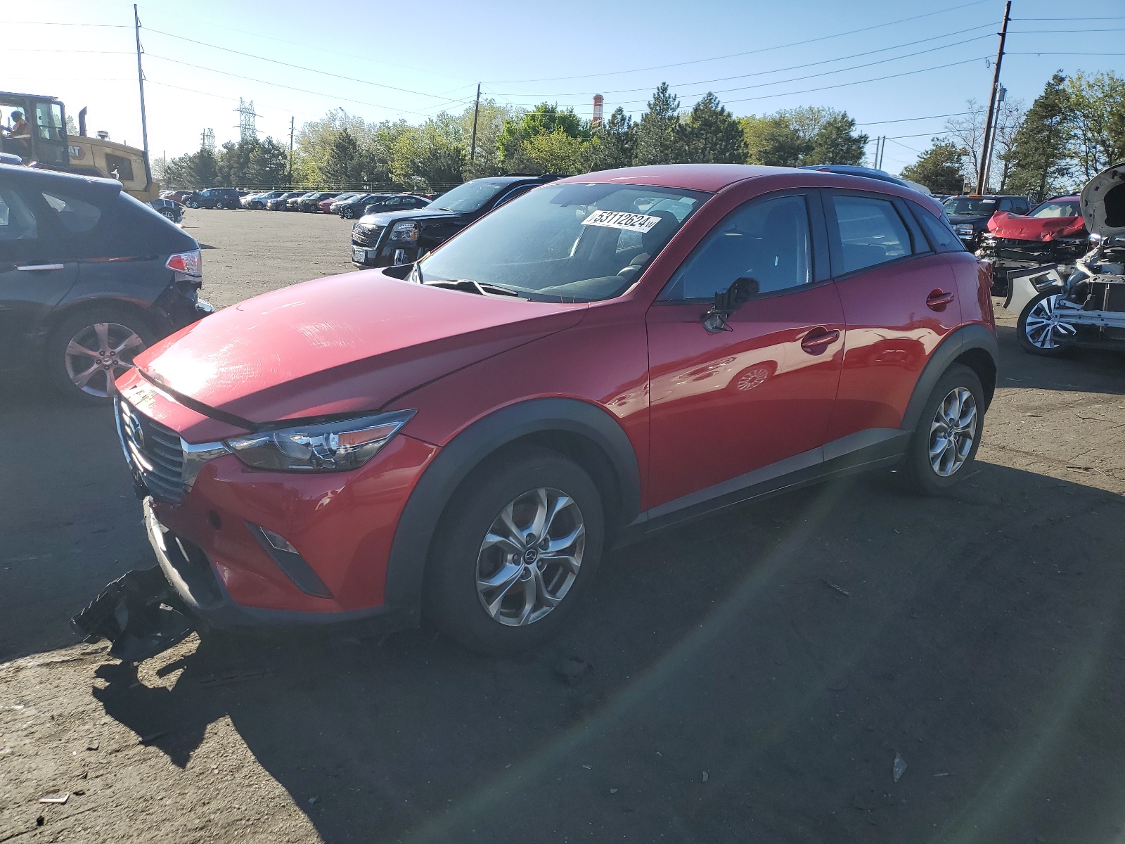 2017 Mazda Cx-3 Sport vin: JM1DKFB72H0177038