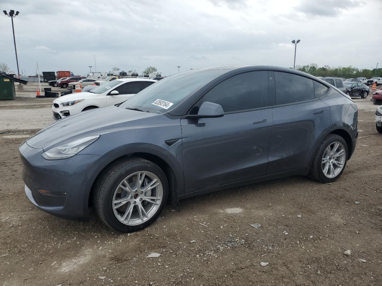 7SAYGDEE9NA017057 2022 TESLA MODEL Y - Image 1