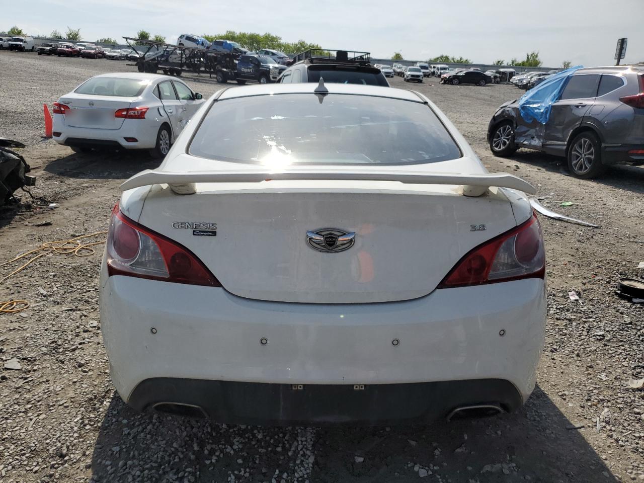 2010 Hyundai Genesis Coupe 3.8L VIN: KMHHU6KH9AU028222 Lot: 52510914