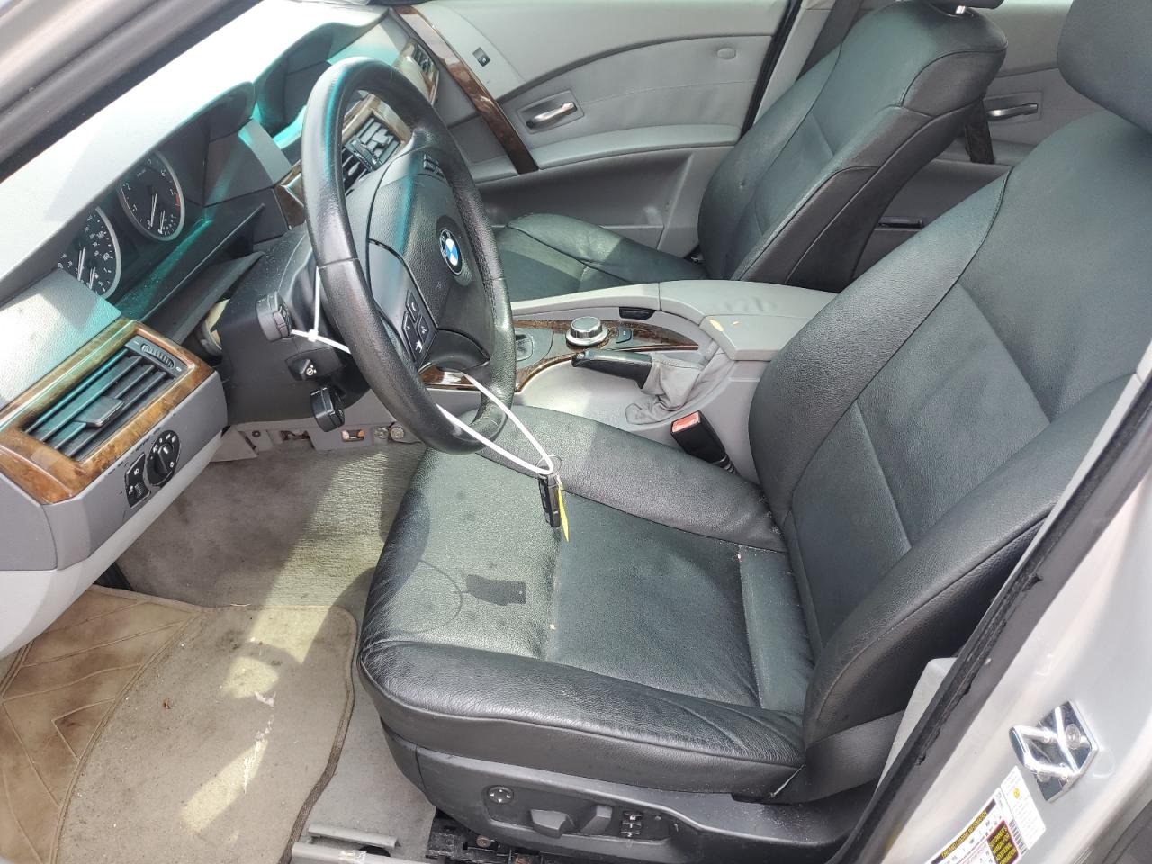 2007 BMW 525 I VIN: WBANE53537CW63001 Lot: 50454564