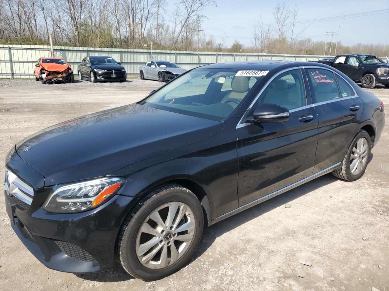 2019 Mercedes-Benz C 300 4Matic VIN: 55SWF8EB8KU284529 Lot: 51605674