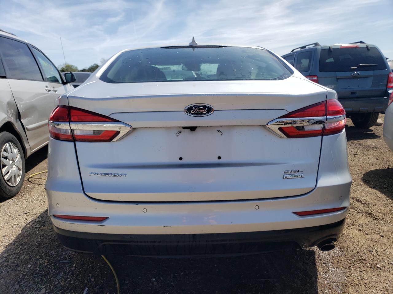 2019 Ford Fusion Sel VIN: 3FA6P0CD5KR253148 Lot: 50367674