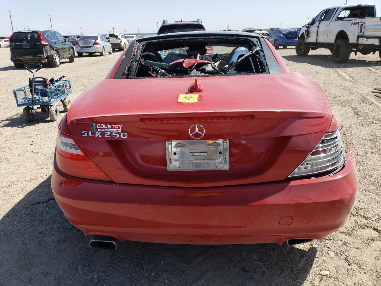 2013 Mercedes-Benz Slk 250 VIN: WDDPK4HA9DF064642 Lot: 52121224