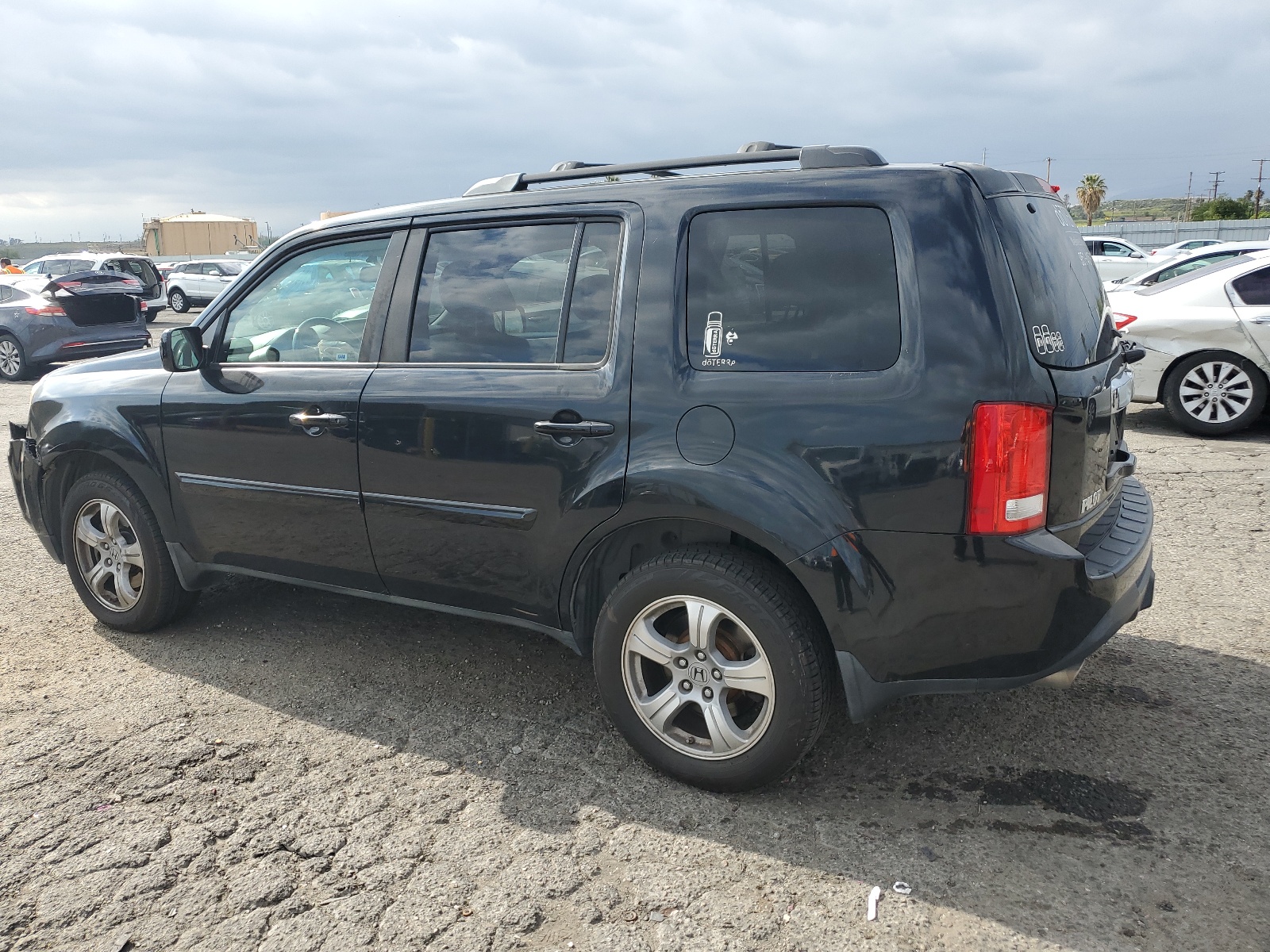 2013 Honda Pilot Exl vin: 5FNYF3H57DB019848