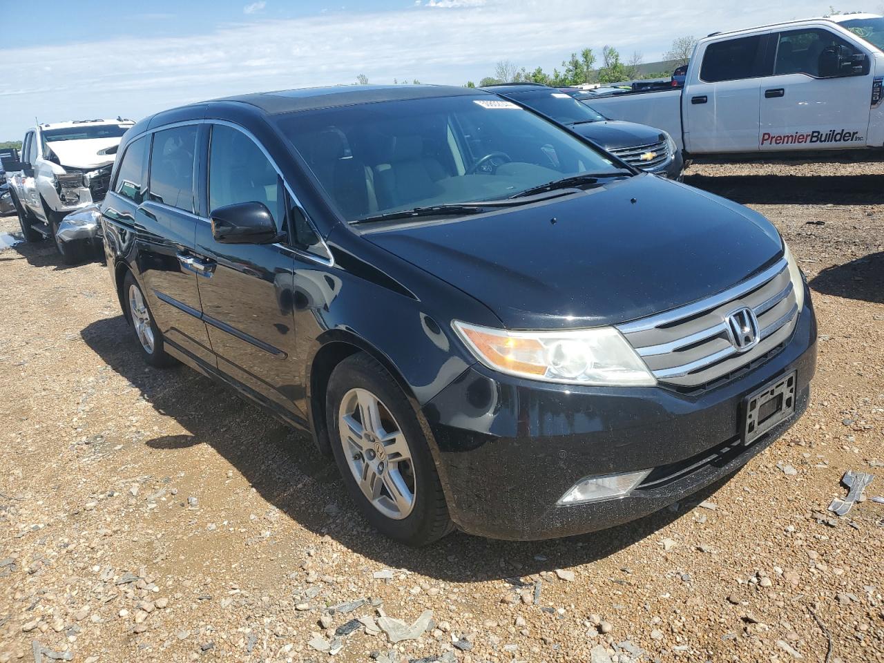 2011 Honda Odyssey Touring VIN: 5FNRL5H9XBB093774 Lot: 50802044