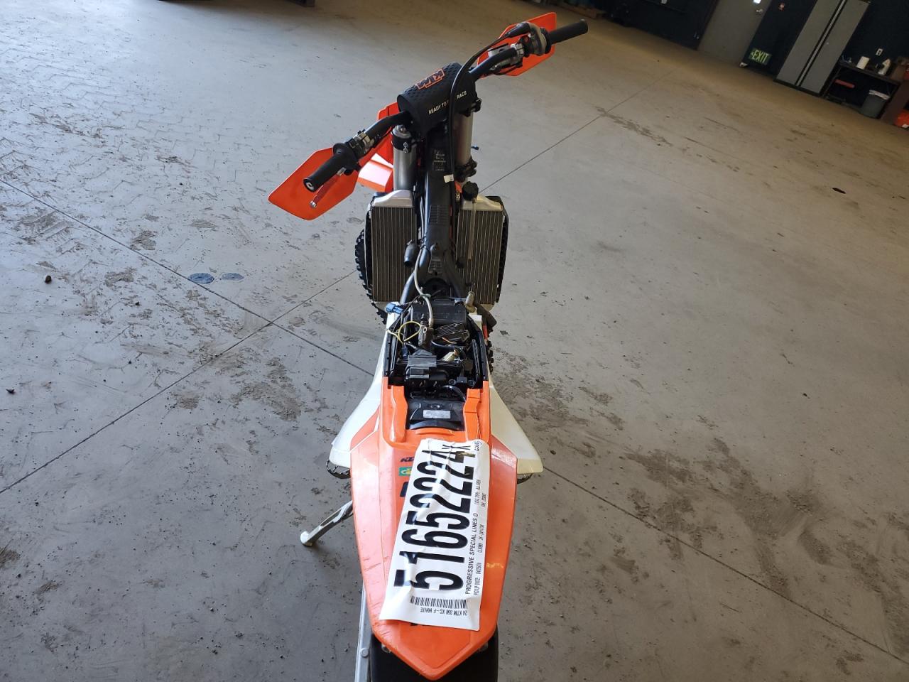 2024 Ktm 350 Xc-F VIN: VBKXCP430RM293082 Lot: 51652224