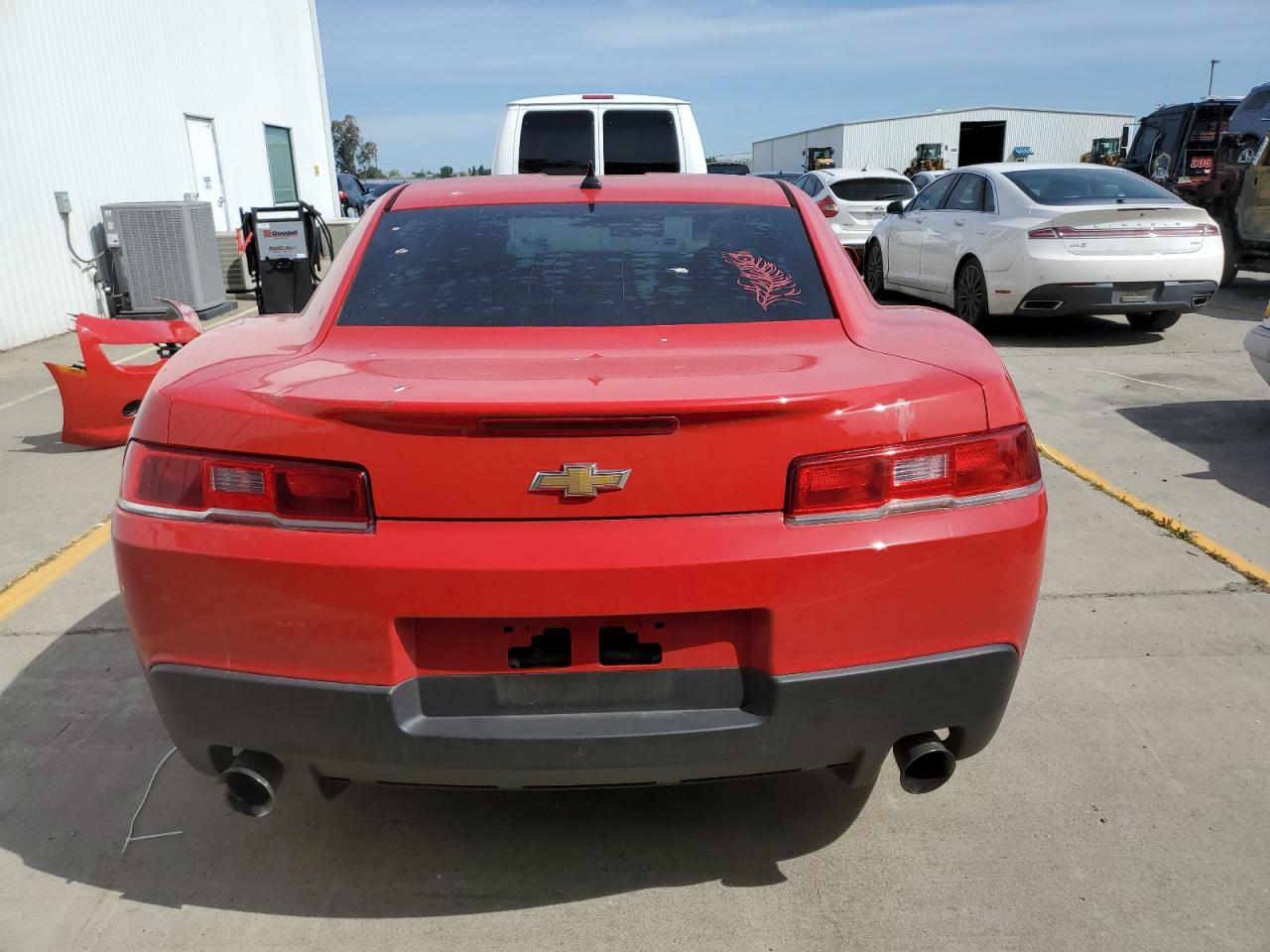 2015 Chevrolet Camaro Ls VIN: 2G1FB1E33F9141455 Lot: 51055594