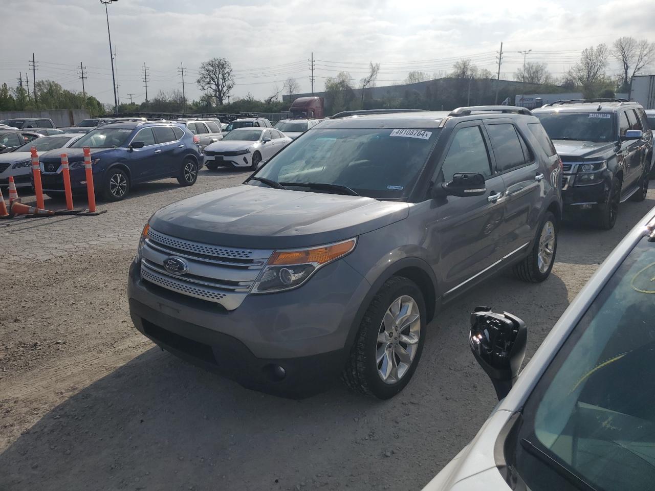 VIN 1FM5K8D83EGB80907 2014 FORD EXPLORER no.1