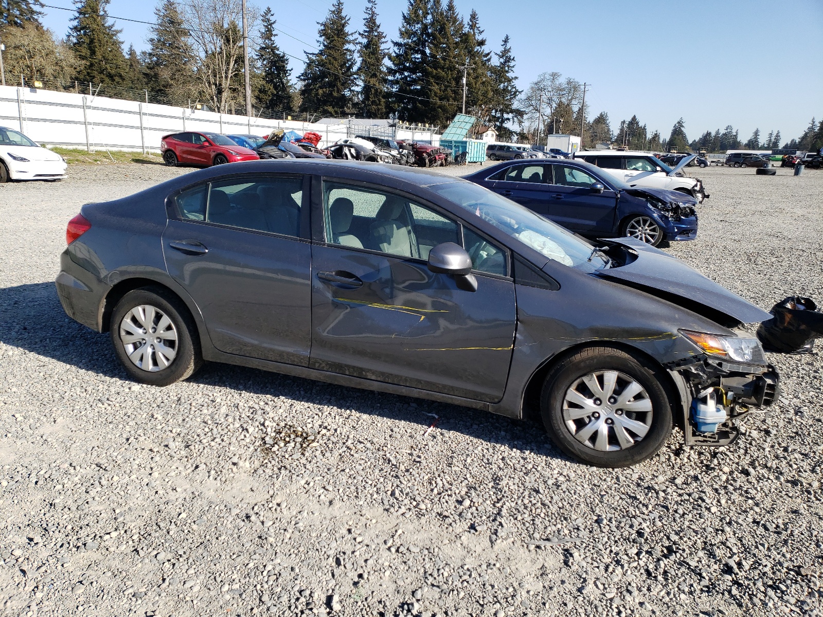 2012 Honda Civic Lx vin: 19XFB2F59CE373083