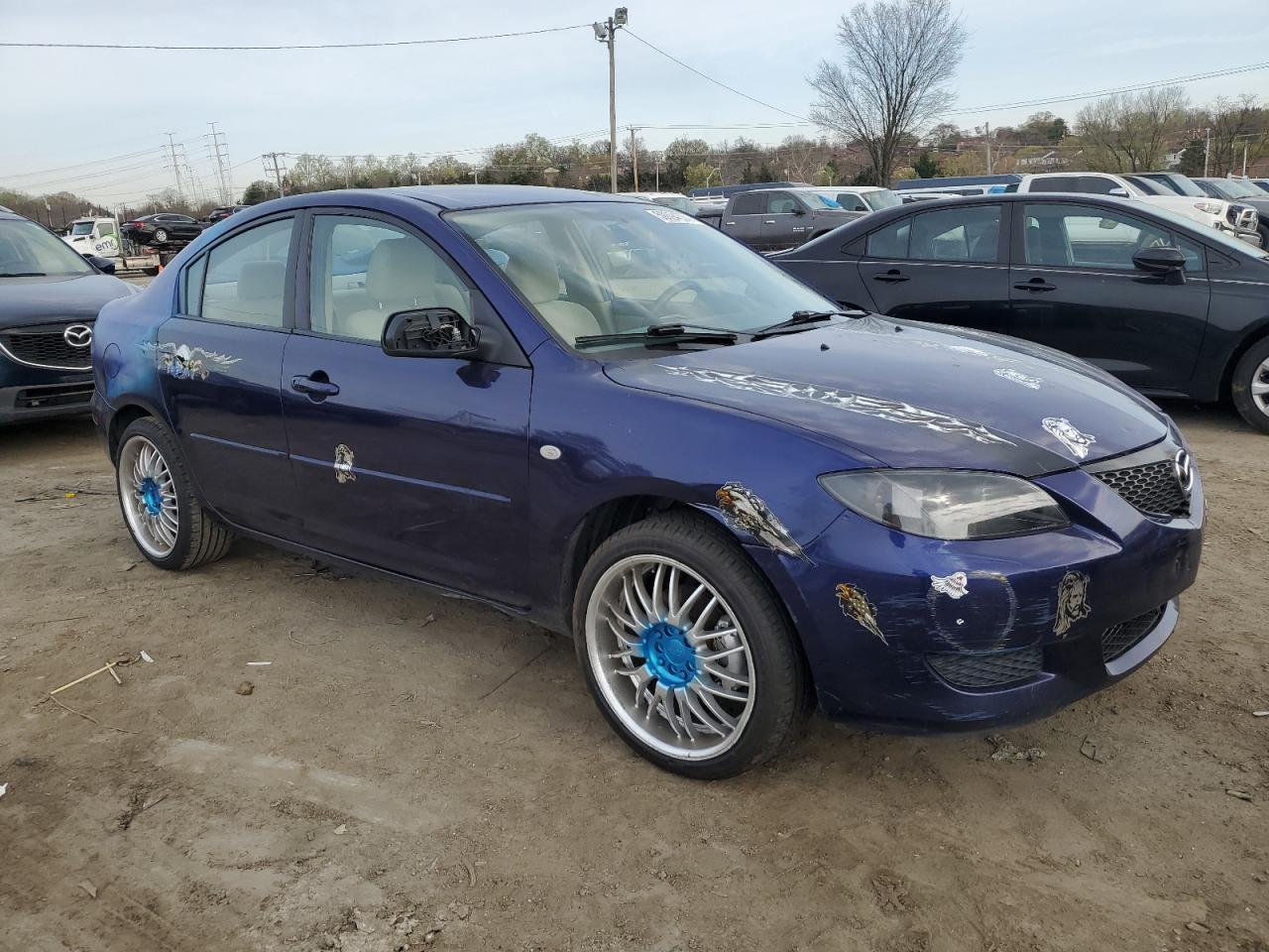 2006 Mazda 3 I VIN: JM1BK12F661511306 Lot: 50094574