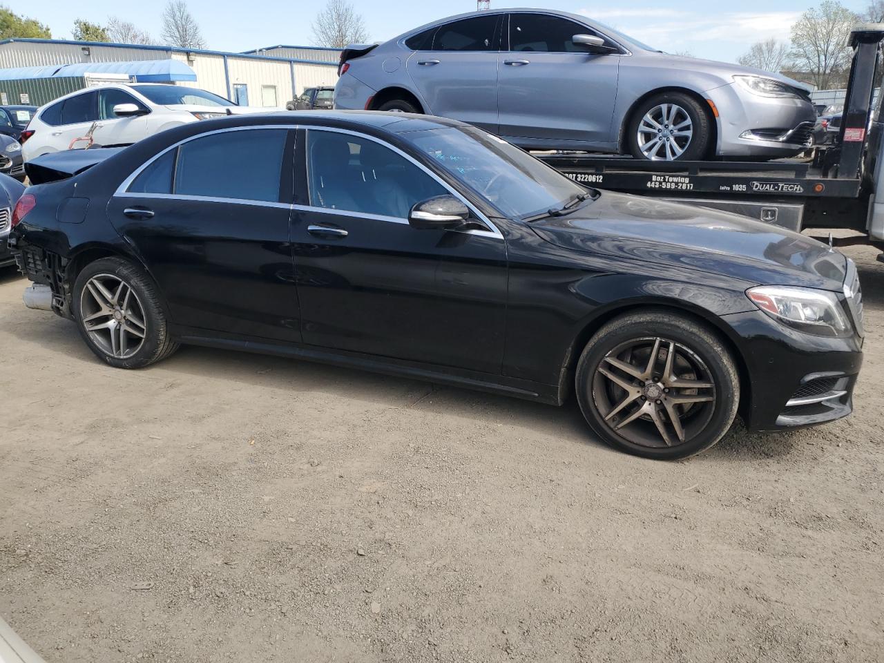 2015 Mercedes-Benz S 550 4Matic VIN: WDDUG8FB3FA176554 Lot: 50141834