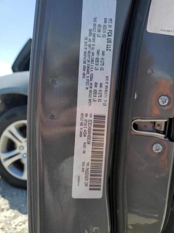 2C3CDXBG6KH692160 2019 Dodge Charger Sxt