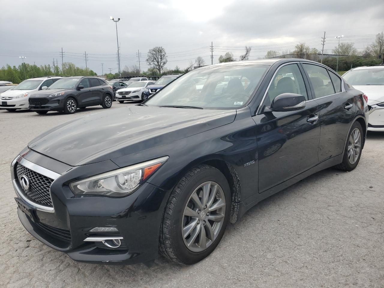 2014 Infiniti Q50 Hybrid Premium VIN: JN1AV7AR9EM701165 Lot: 48961434