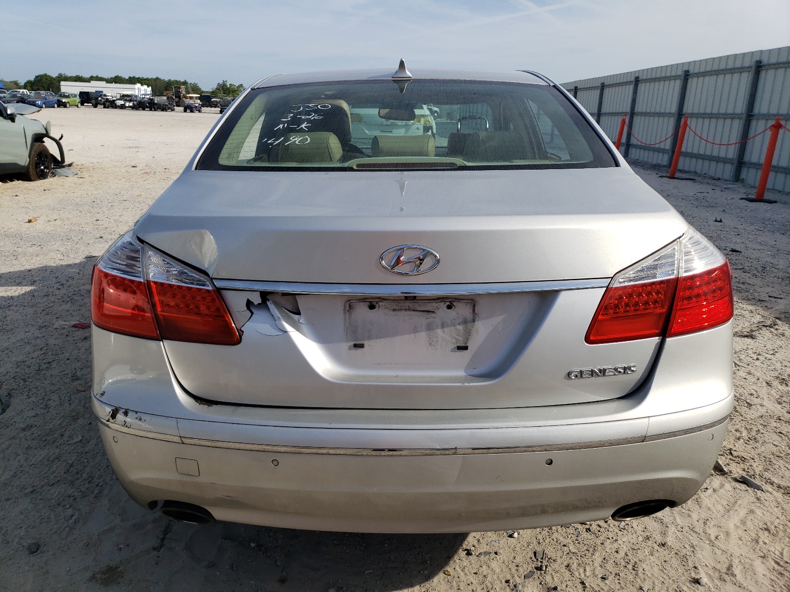 KMHGC4DE7BU121490 2011 Hyundai Genesis 3.8L