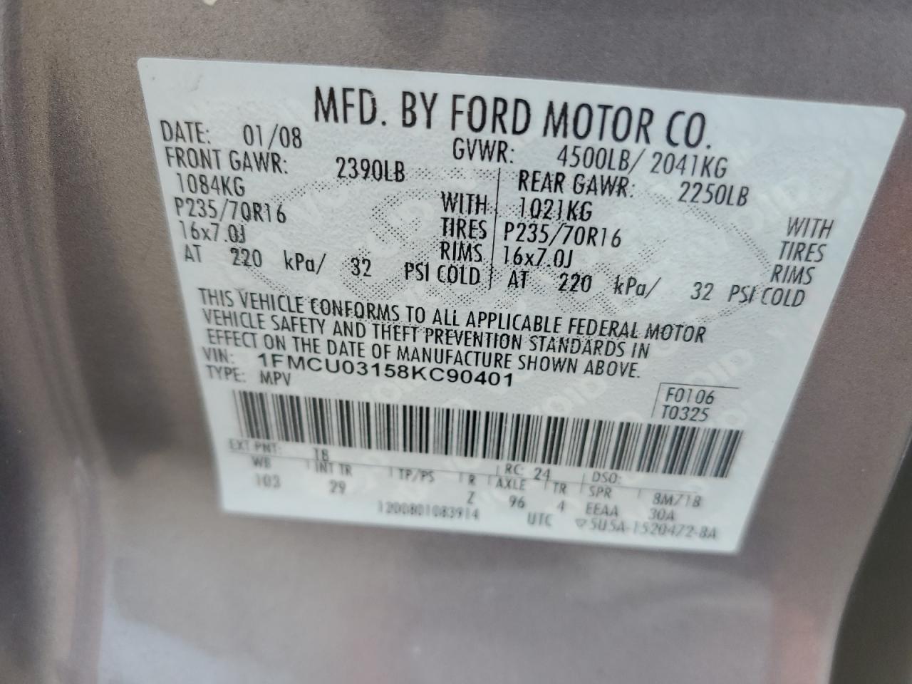 2008 Ford Escape - Image 13