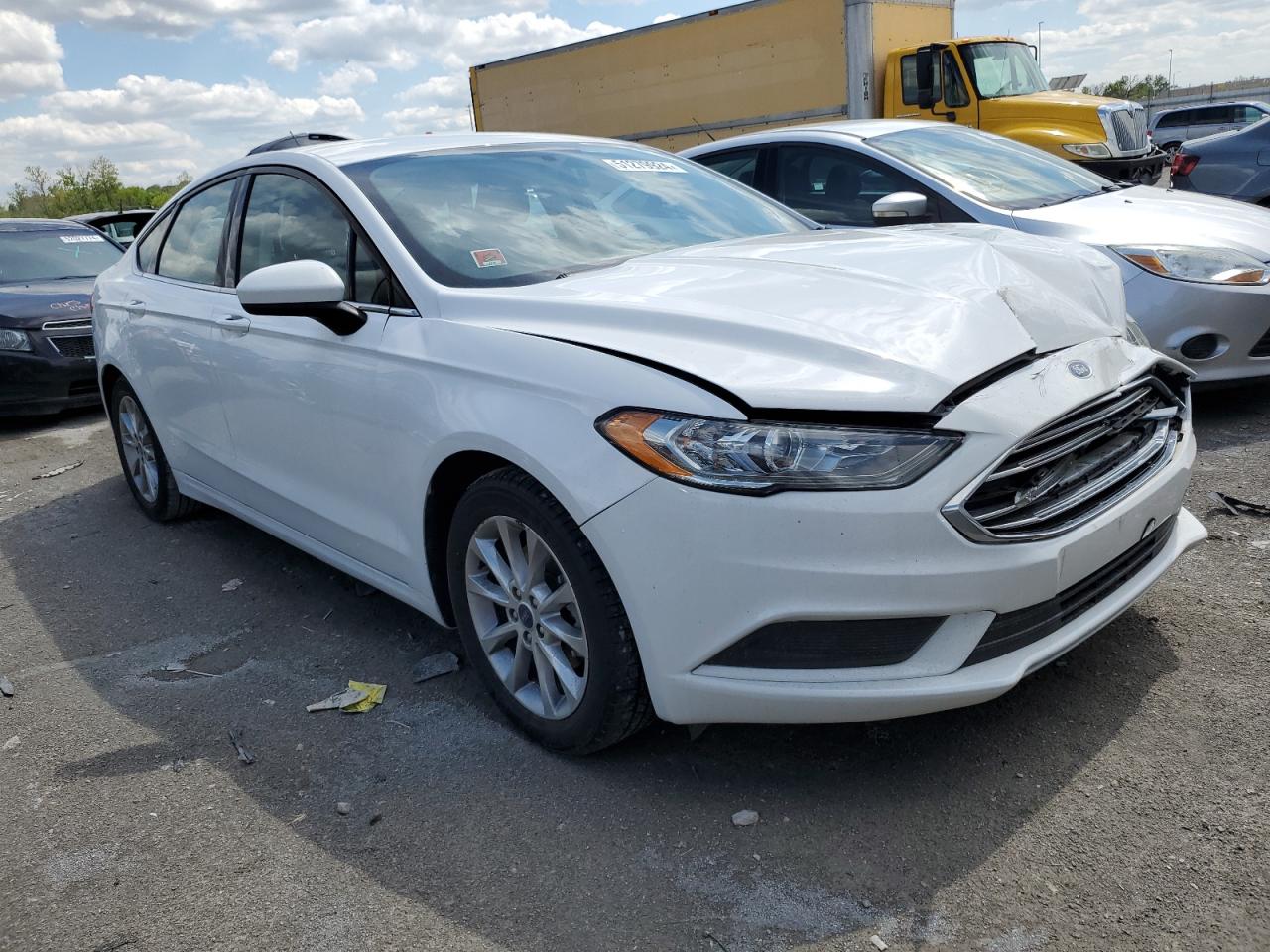 2017 Ford Fusion Se VIN: 3FA6P0HD7HR307034 Lot: 51279924