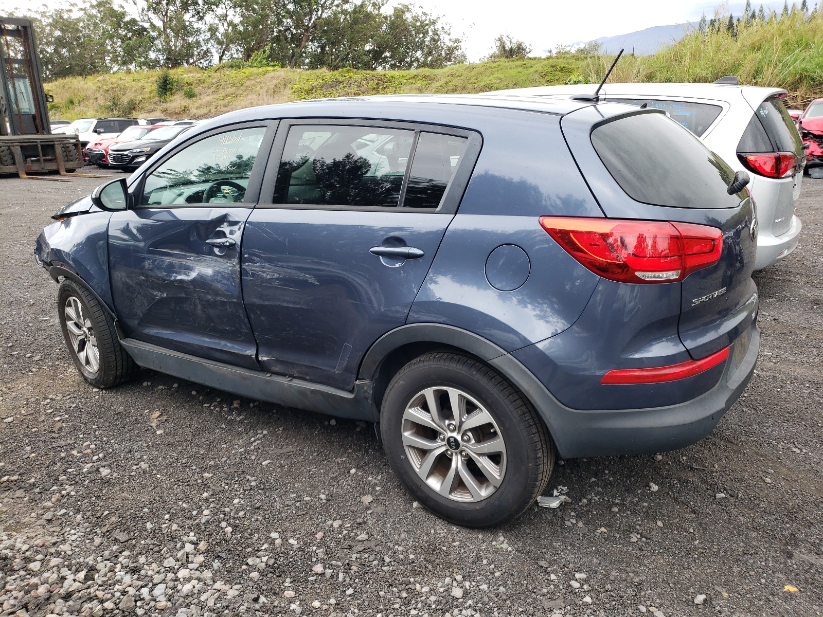 2016 Kia Sportage Lx vin: KNDPB3AC9G7847460