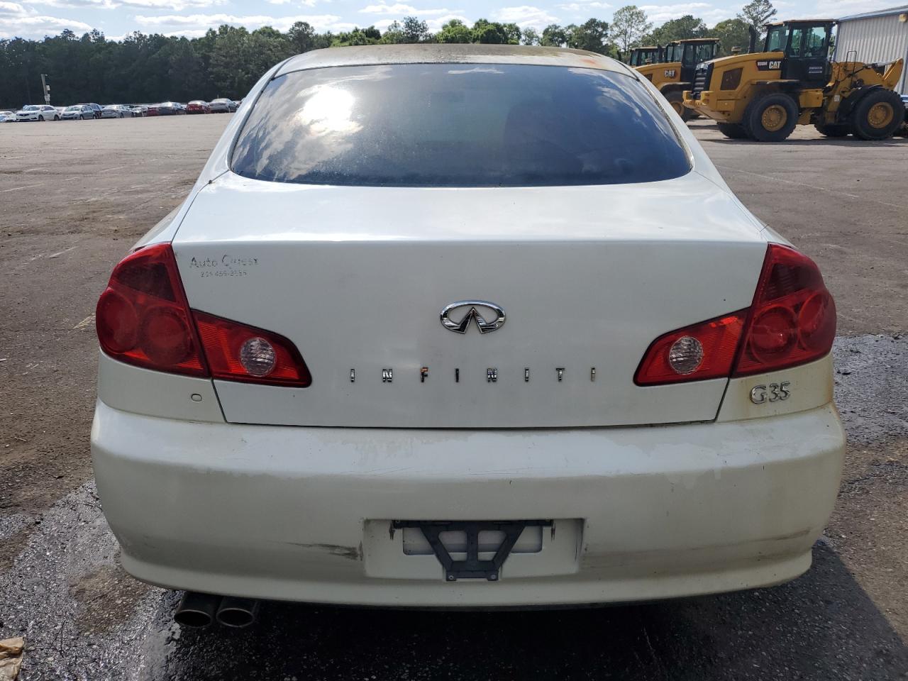2006 Infiniti G35 VIN: JNKCV51E16M521606 Lot: 84659434