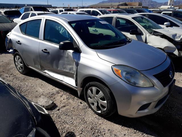  NISSAN VERSA 2012 Silver