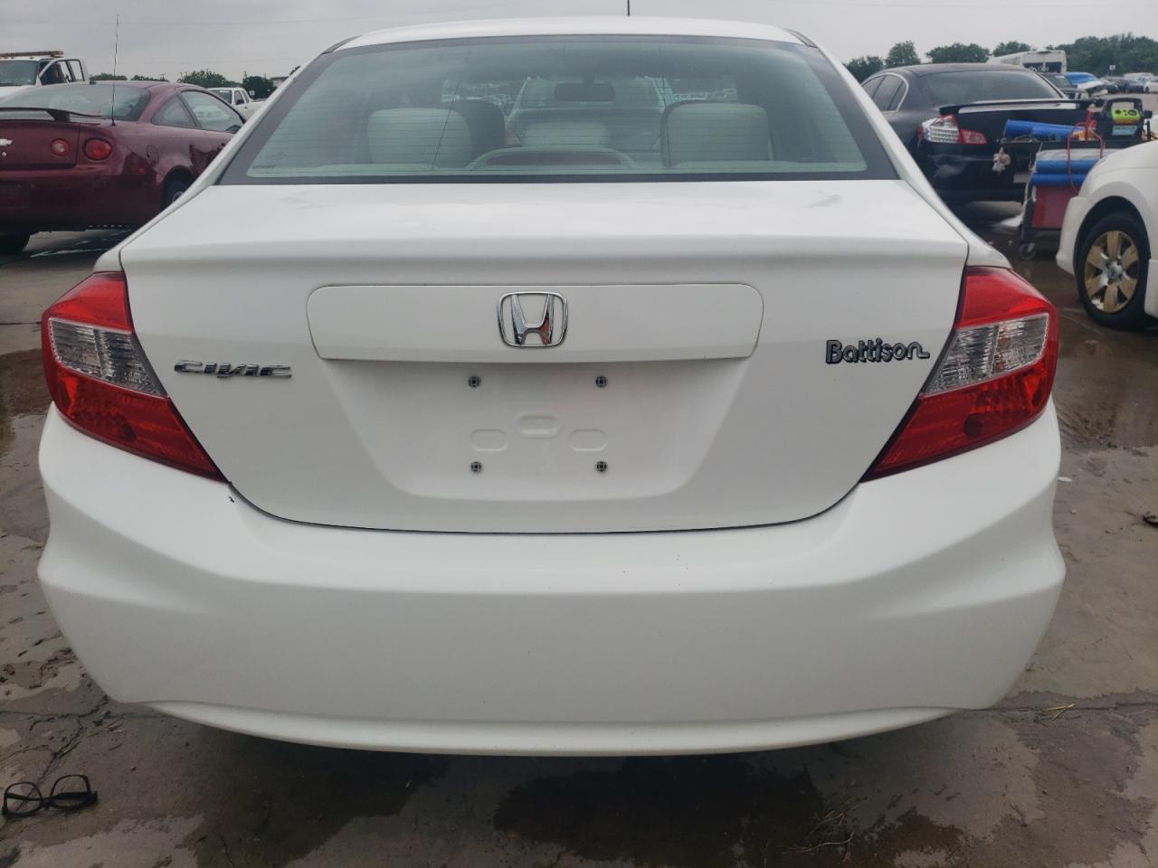 2012 Honda Civic Lx VIN: 2HGFB2F54CH609886 Lot: 52968214