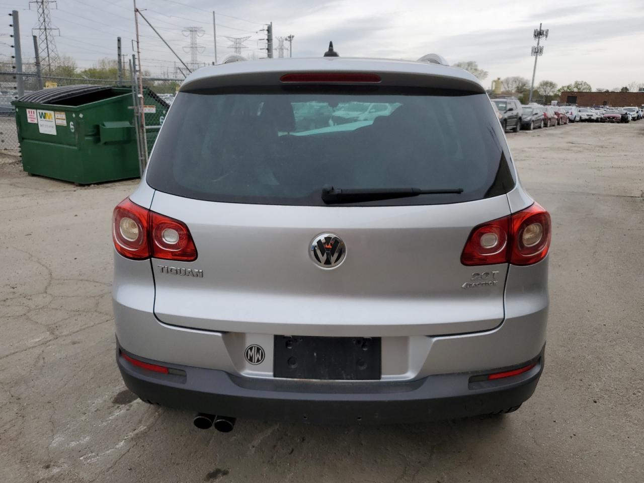 2010 Volkswagen Tiguan Se VIN: WVGBV7AX6AW508319 Lot: 58949294