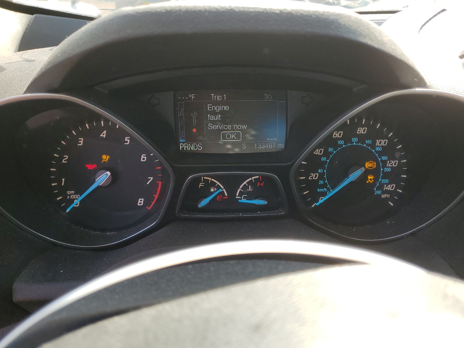 1FMCU0GX4FUA77312 2015 Ford Escape Se