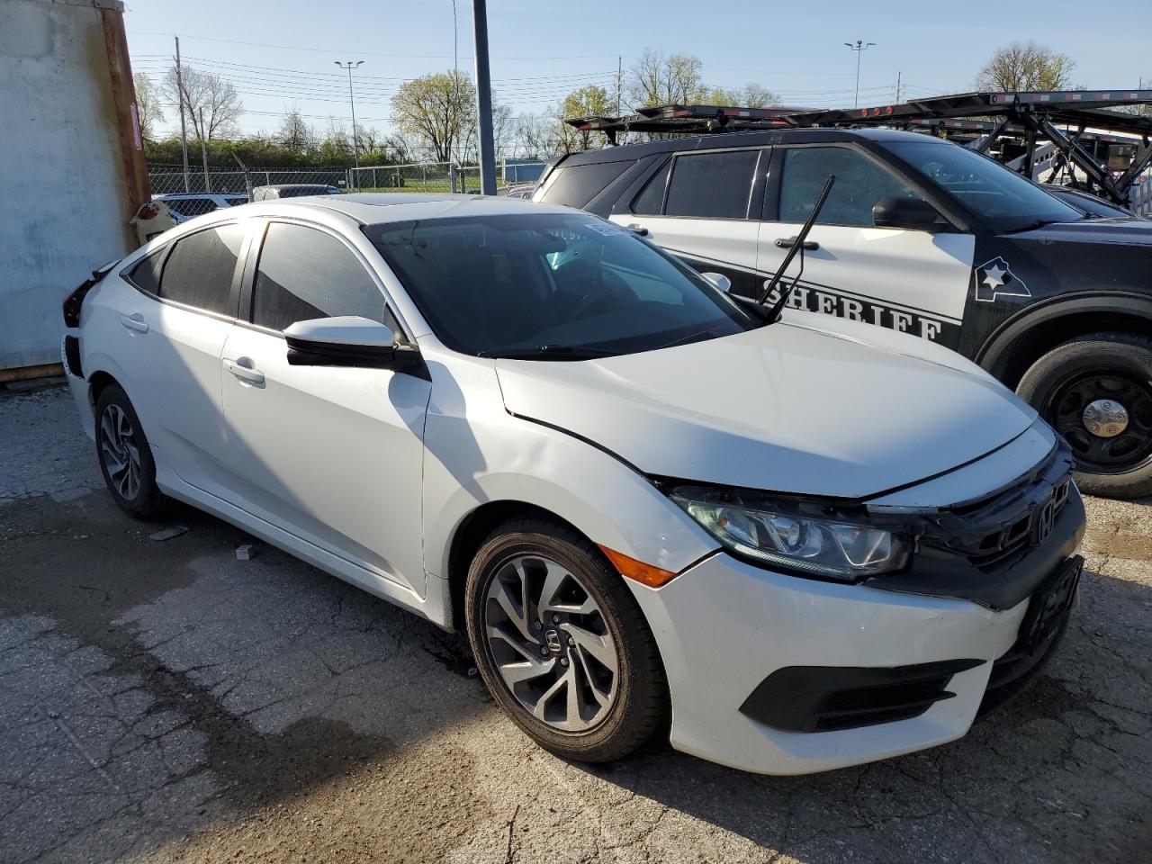 19XFC2F77GE057573 2016 Honda Civic Ex