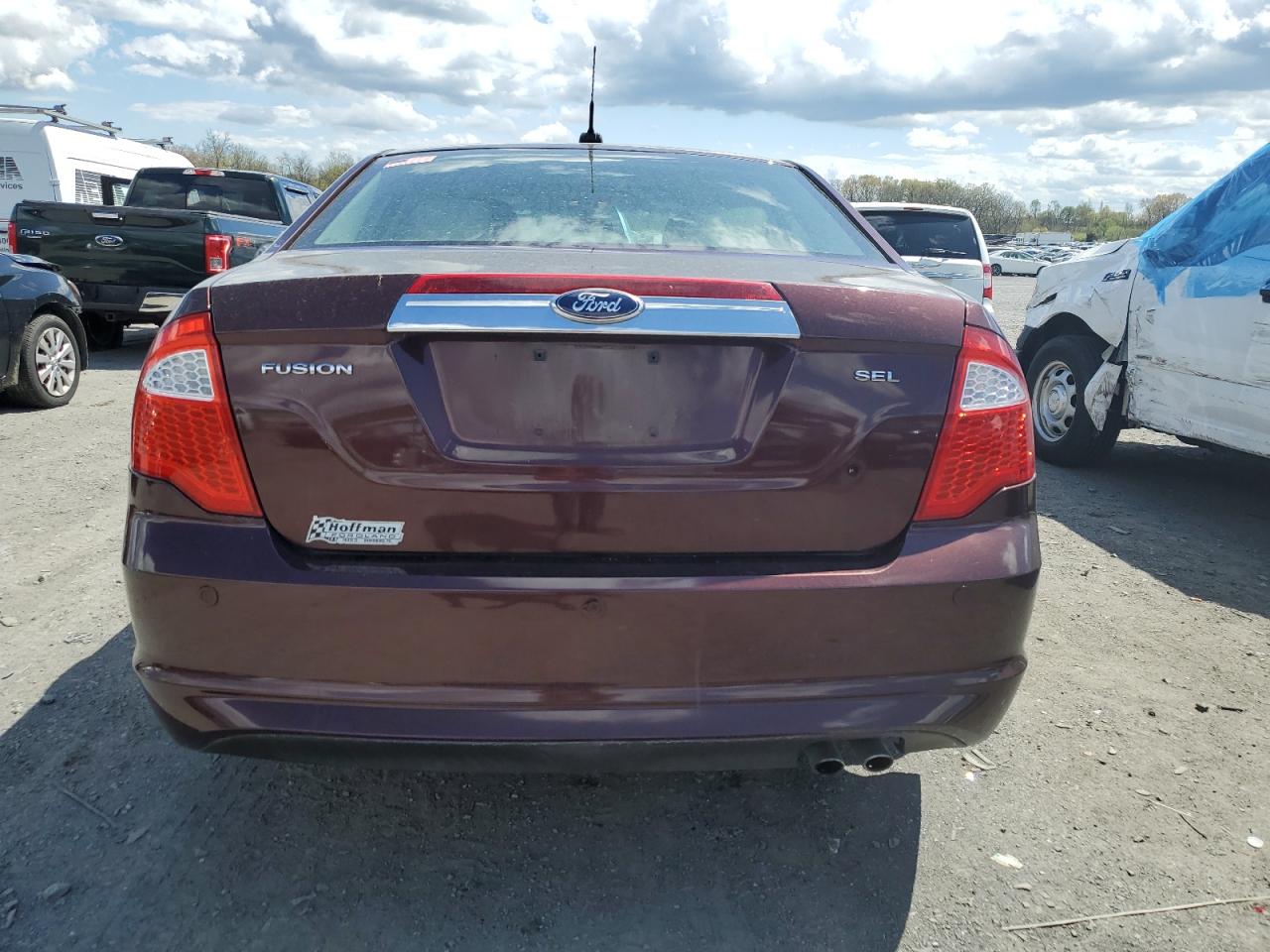 2012 Ford Fusion Sel VIN: 3FAHP0JA5CR209301 Lot: 52165634