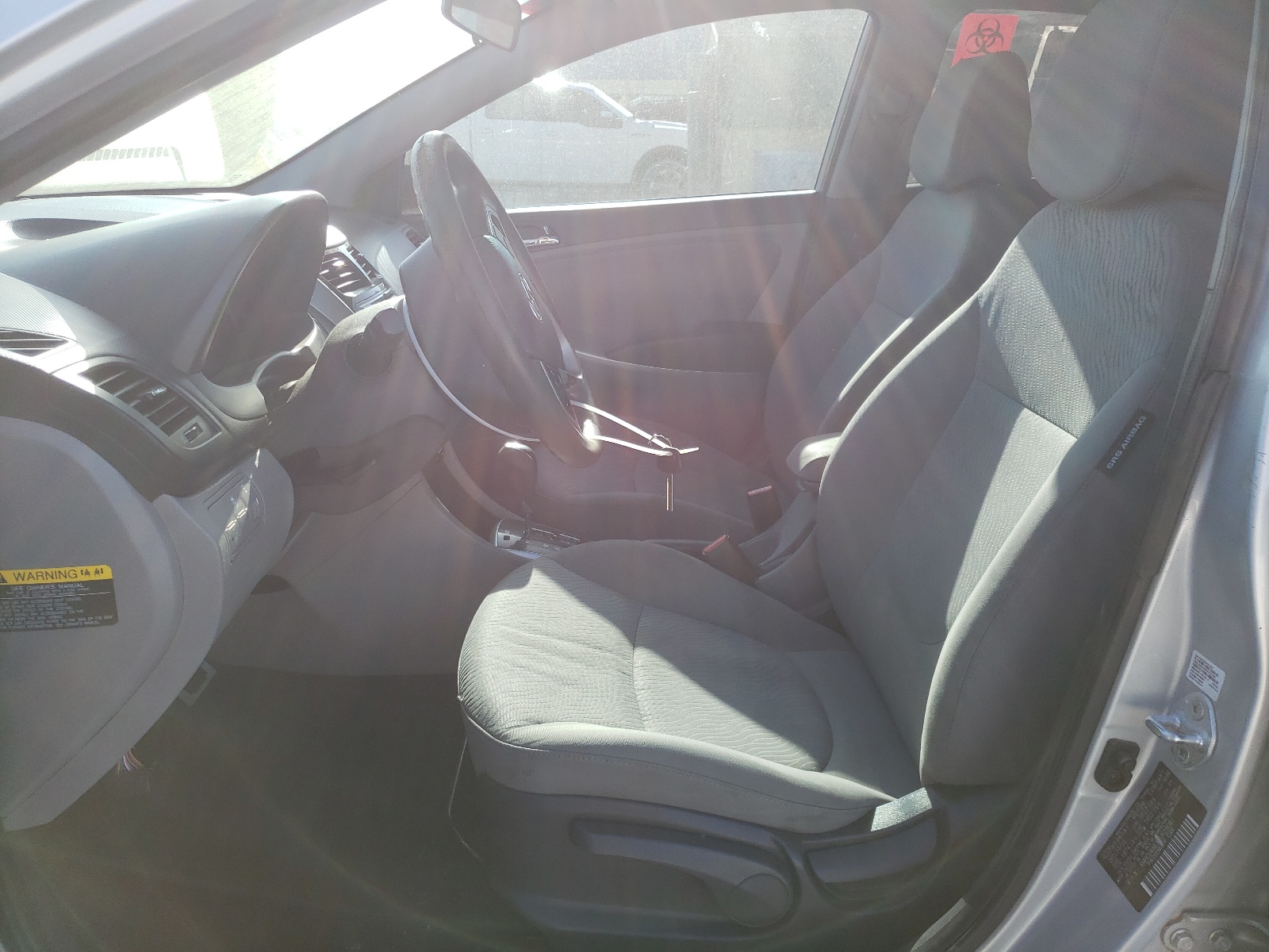 KMHCU4AEXEU628081 2014 Hyundai Accent Gls