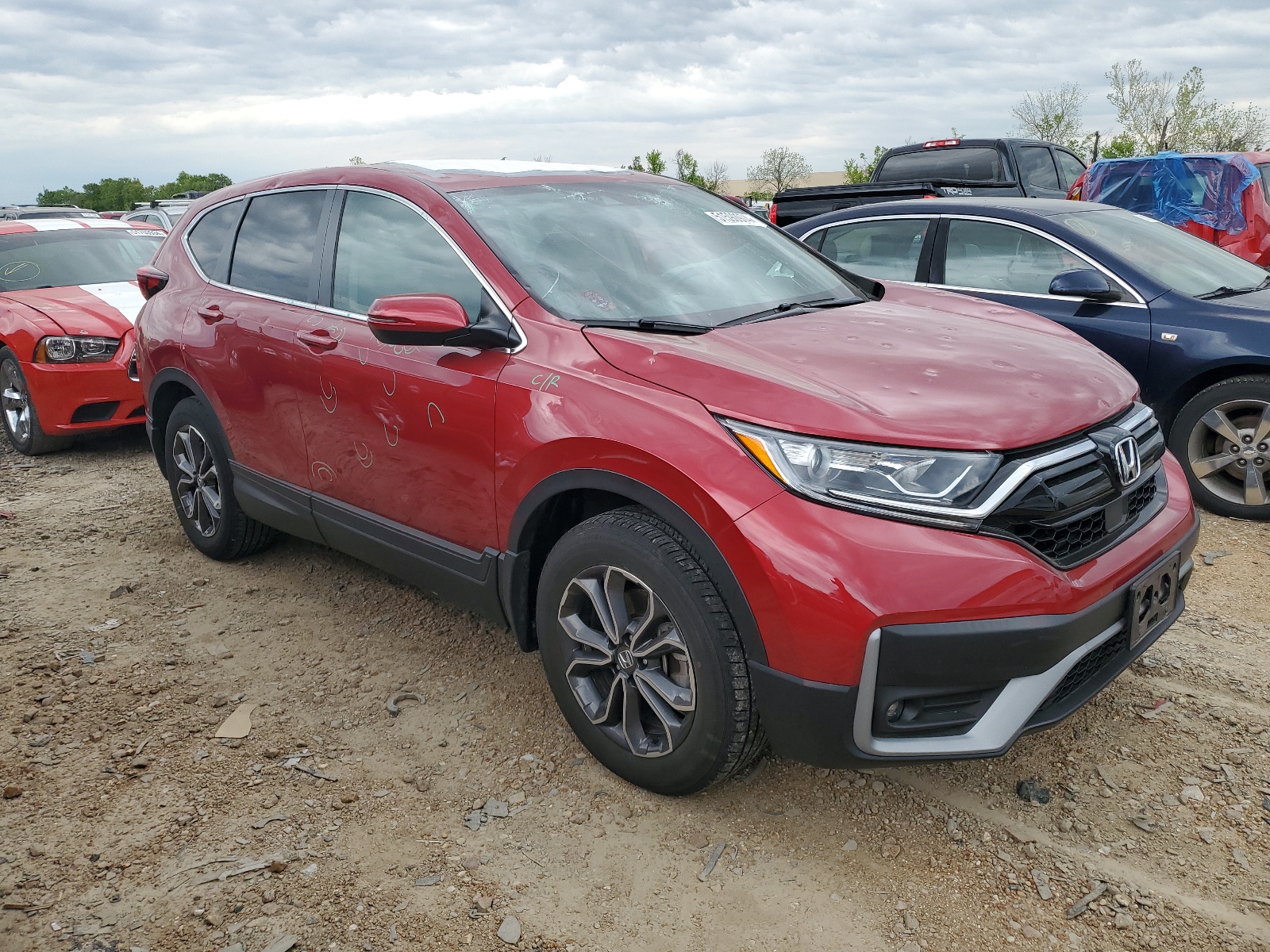 7FARW2H57NE023046 2022 Honda Cr-V Ex