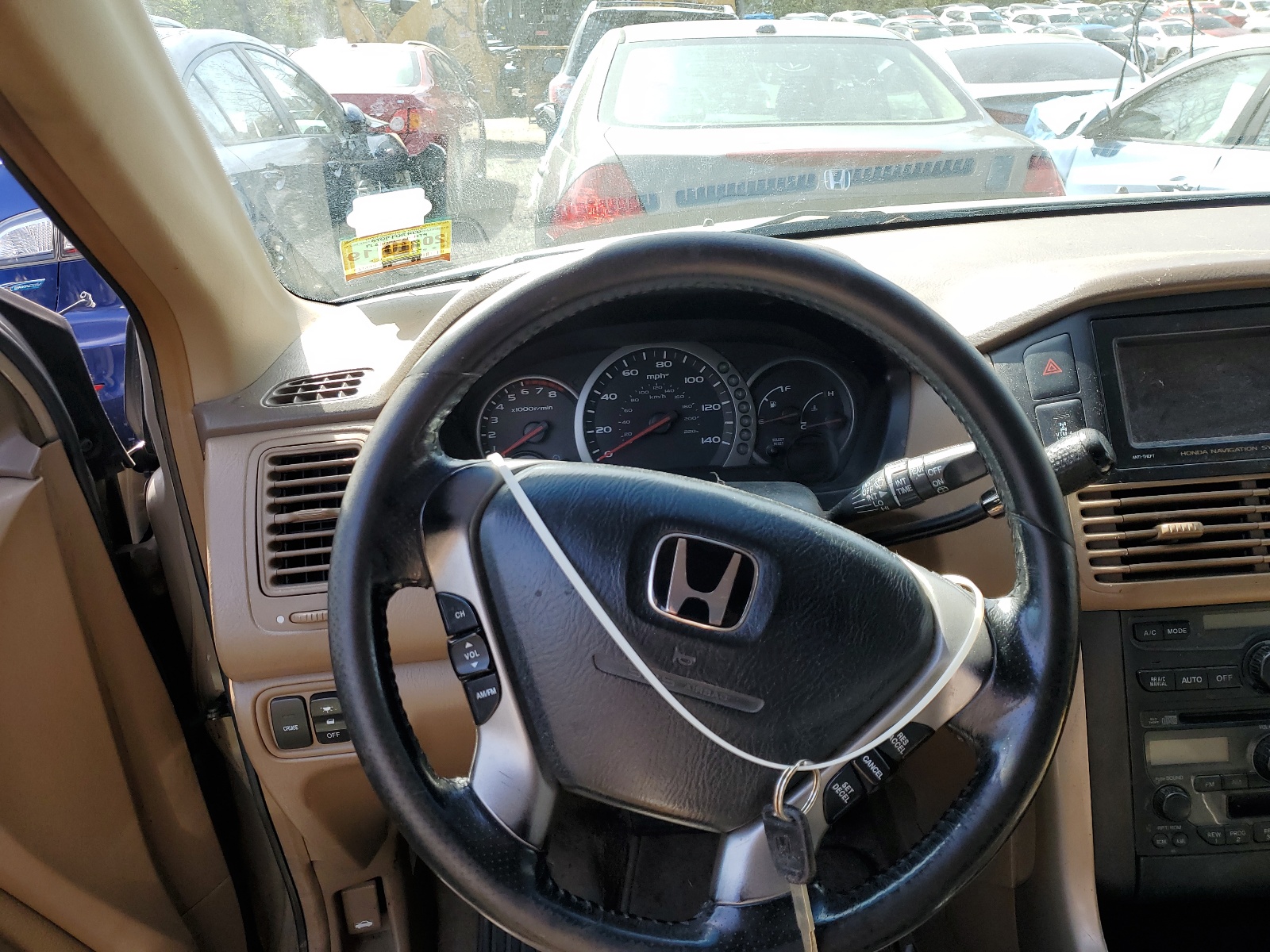 2HKYF18763H584260 2003 Honda Pilot Exl