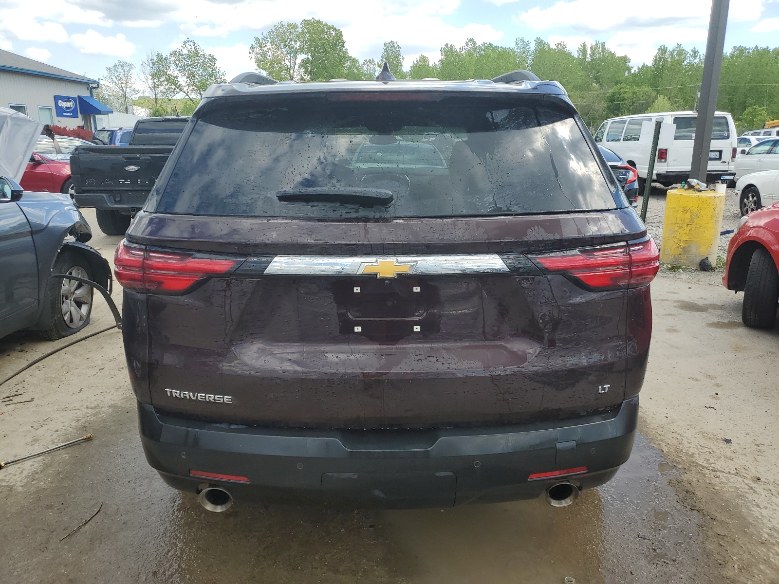 1GNERGKW2NJ153185 2022 Chevrolet Traverse Lt