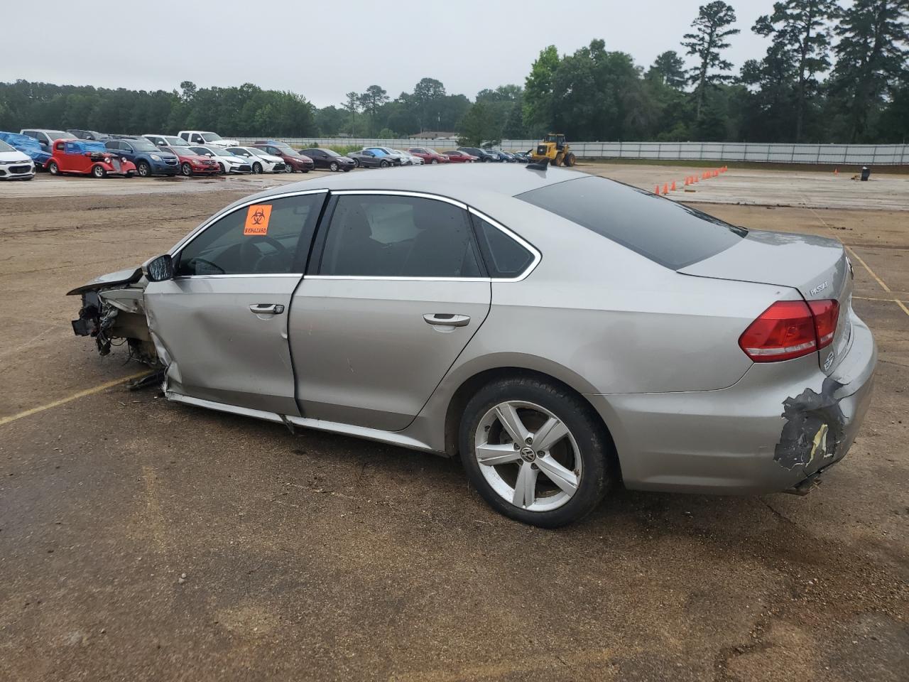 2013 Volkswagen Passat Se VIN: 1VWBP7A34DC104126 Lot: 52600544