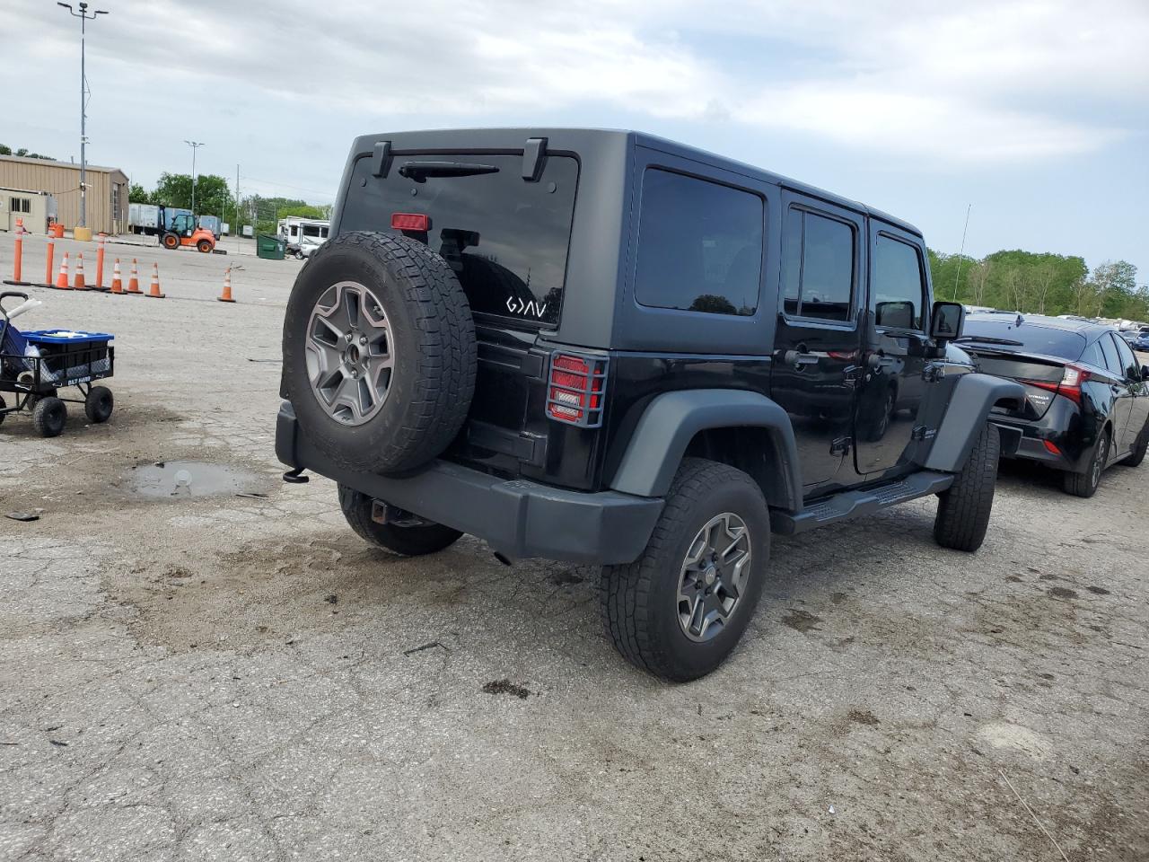 2014 Jeep Wrangler Unlimited Sport VIN: 1C4BJWDG6EL320381 Lot: 51051704