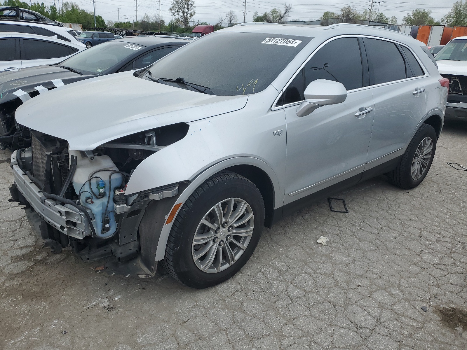 1GYKNDRS7HZ222171 2017 Cadillac Xt5 Luxury