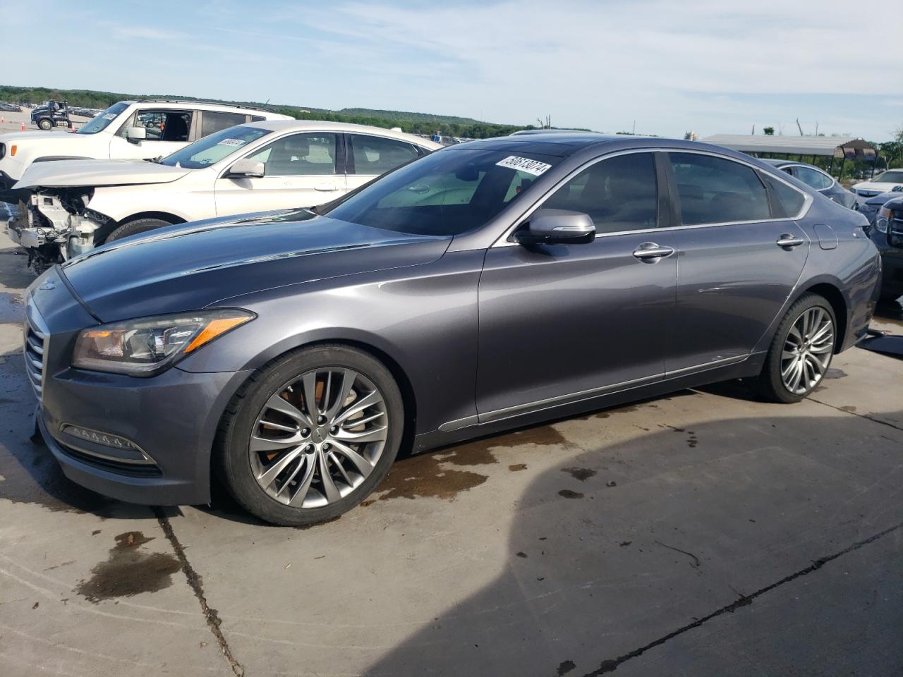 2015 Hyundai Genesis 5.0L VIN: KMHGN4JF1FU081422 Lot: 50613074