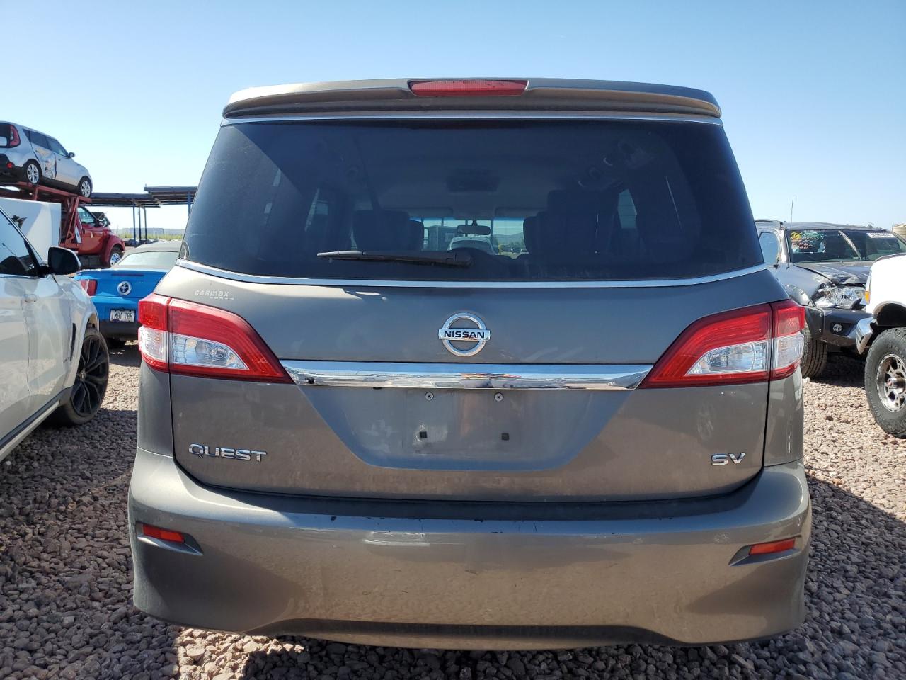 2017 Nissan Quest S VIN: JN8AE2KP6H9168653 Lot: 50337734