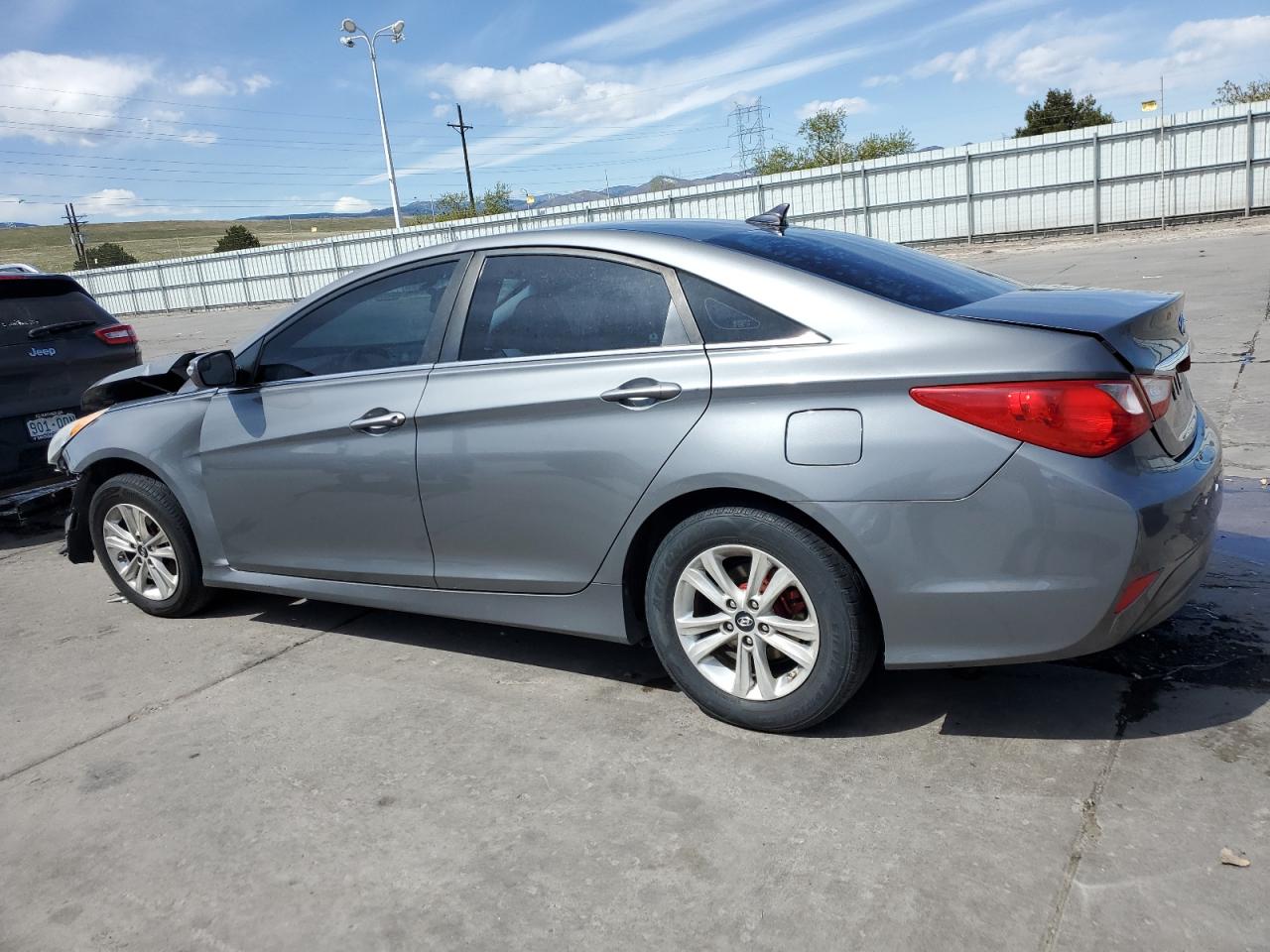 2014 Hyundai Sonata Gls VIN: 5NPEB4AC7EH931587 Lot: 50121584