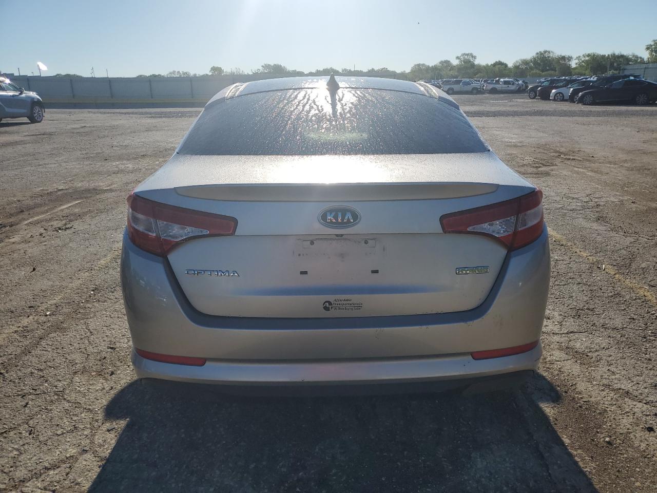 2012 Kia Optima Hybrid VIN: KNAGM4ADXC5014763 Lot: 52694934