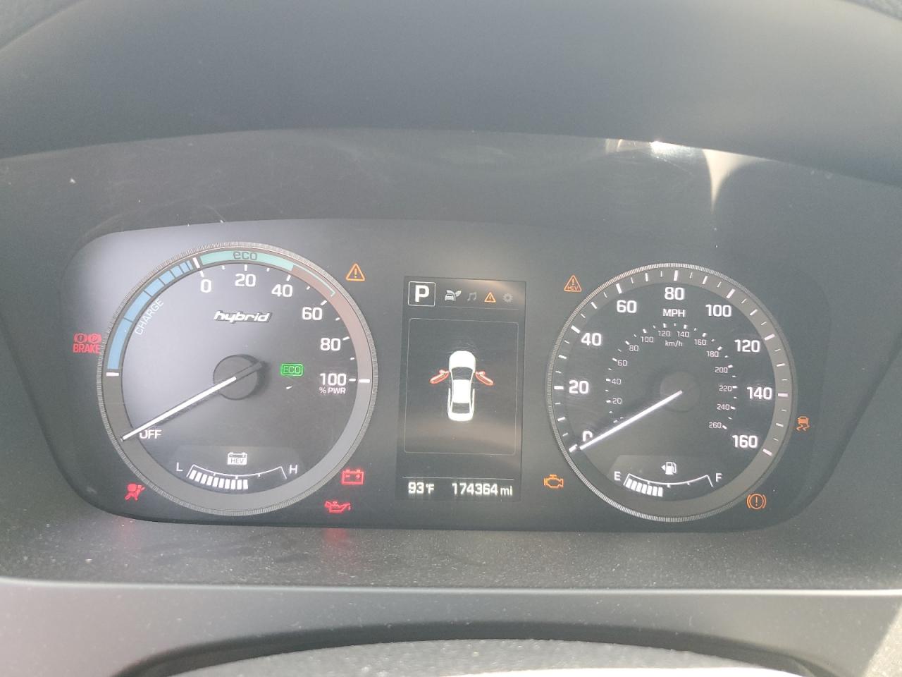 2017 Hyundai Sonata Hybrid VIN: KMHE34L31HA066682 Lot: 49636964