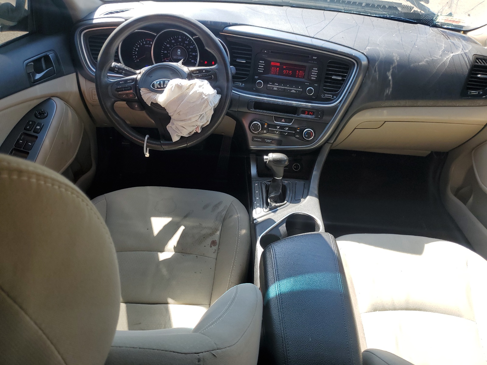 5XXGM4A70EG350854 2014 Kia Optima Lx