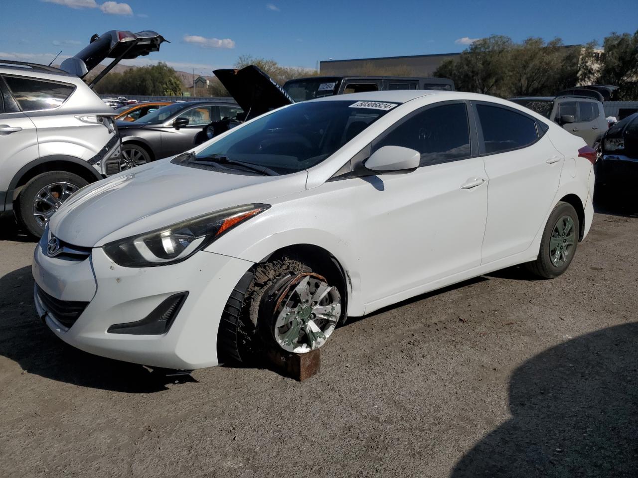 2016 Hyundai Elantra Se VIN: 5NPDH4AE3GH700216 Lot: 50306824