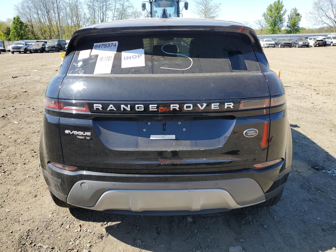 2020 Land Rover Range Rover Evoque Se VIN: SALZP2FX6LH077473 Lot: 52658784