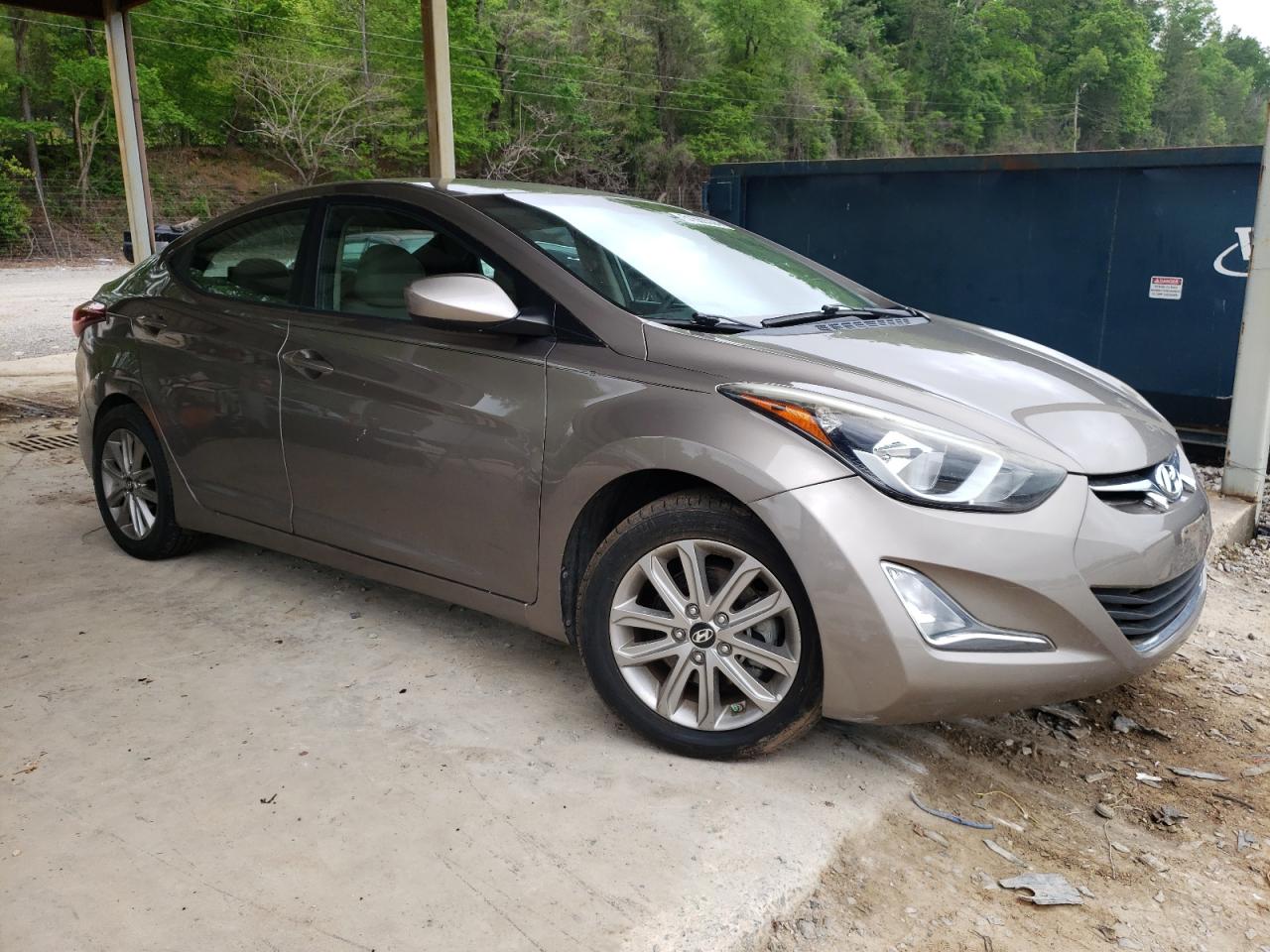 VIN 5NPDH4AE6FH617958 2015 HYUNDAI ELANTRA no.4